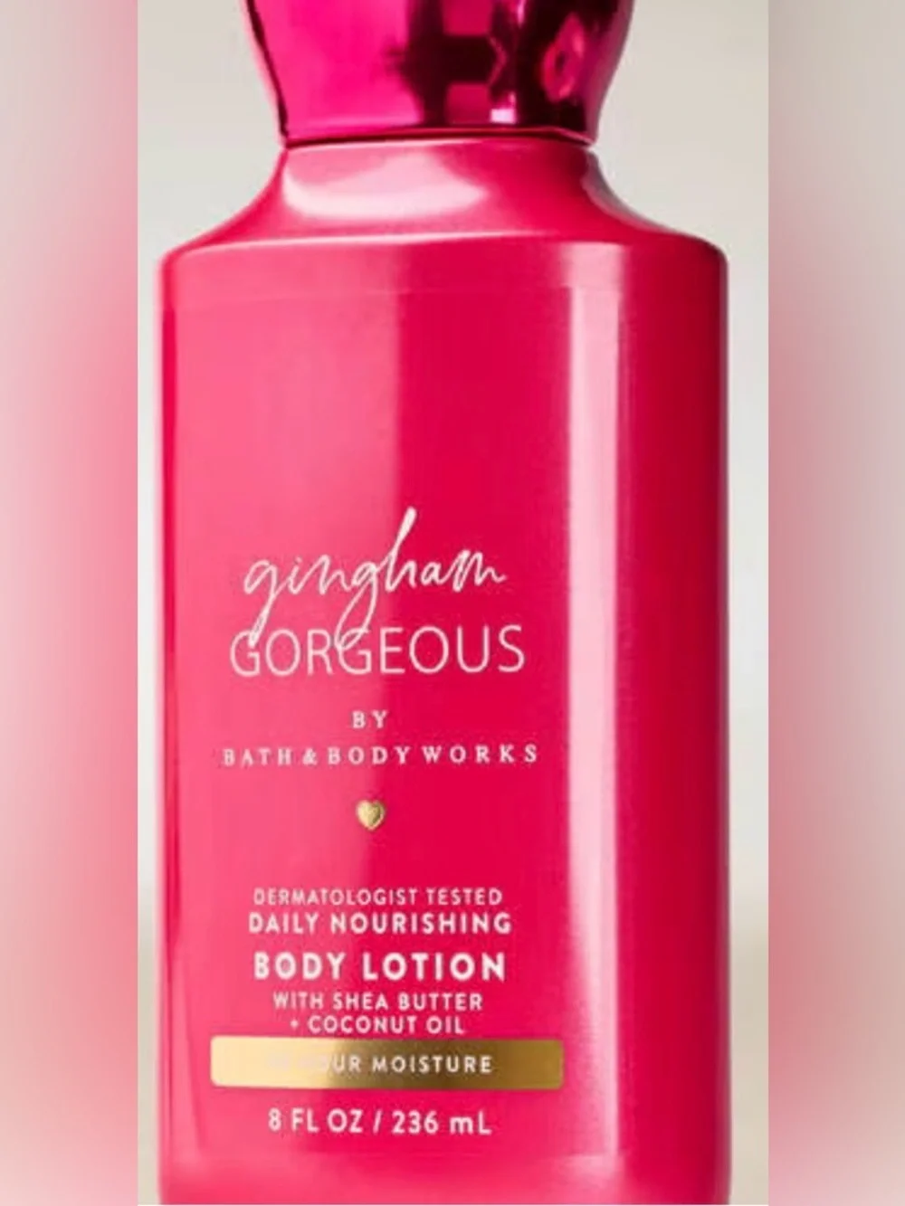 BATH & BODY WORKS GINGHAM GORGEOUS BODY LOTION